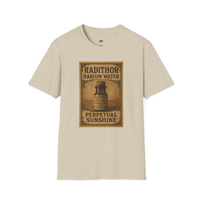 Radithor Ad Humor Vintage Men's Basic T-Shirt