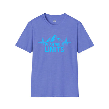 Push Your Limit's Heartbeat Hiking Men's Basic T-Shirt