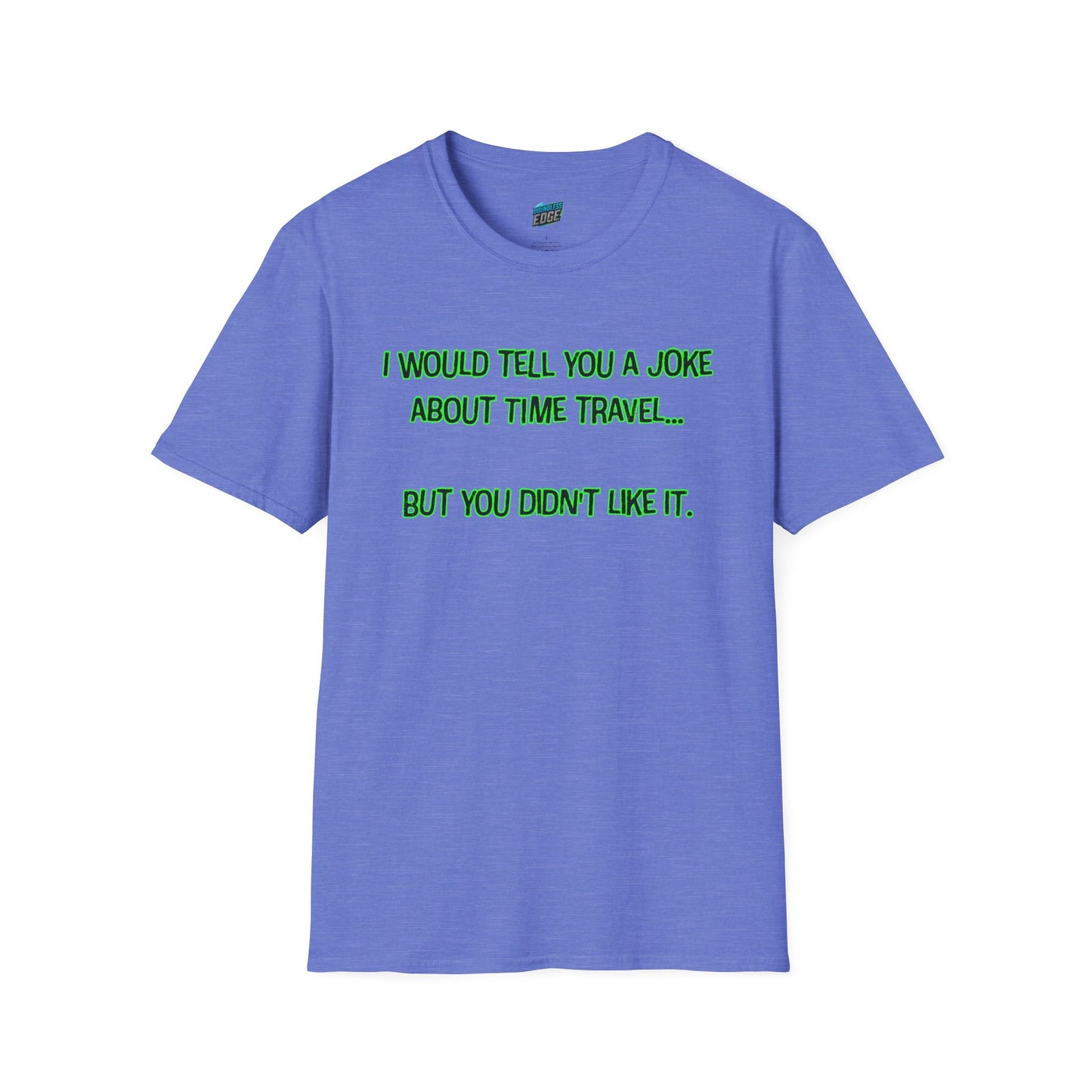 Time Travel Joke Dad Joke Humor Men's Basic T-Shirt