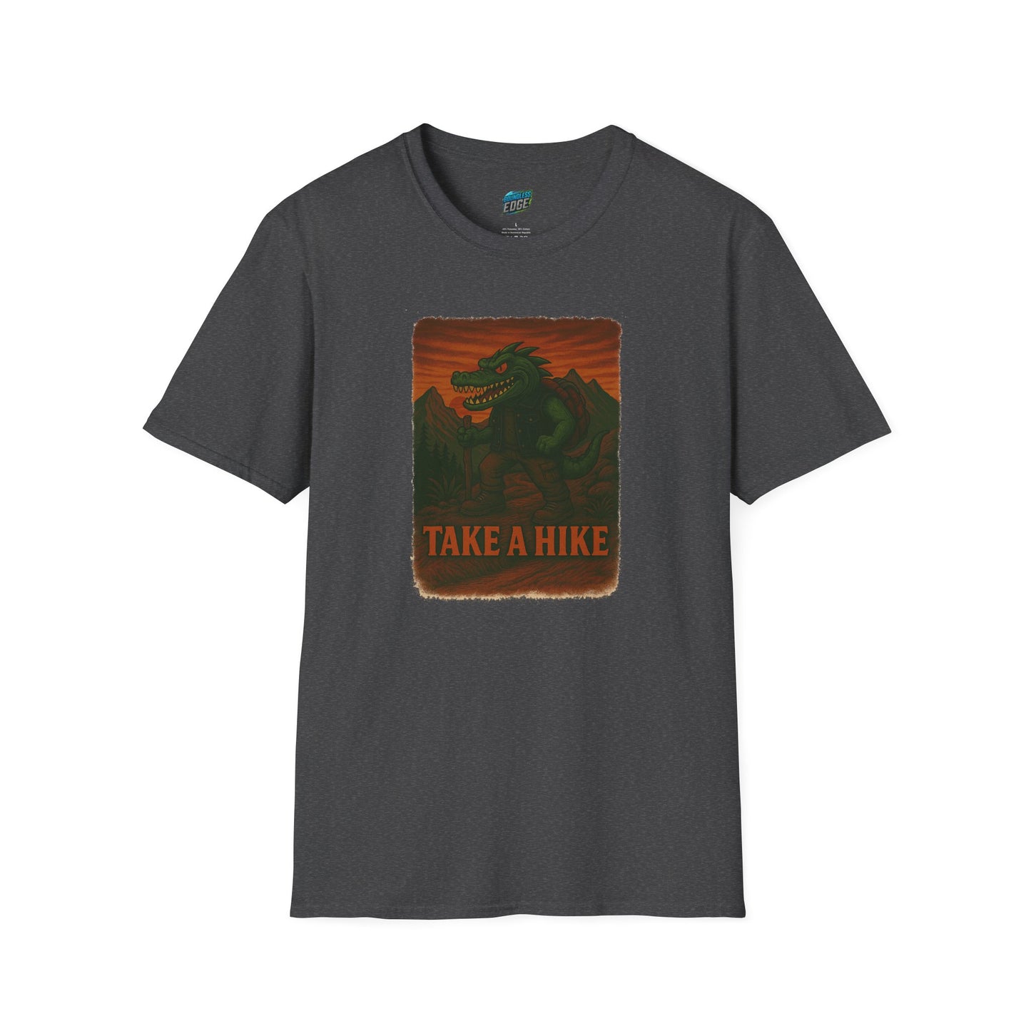 Take a Hike Gator Hiking Men's Basic T-Shirt