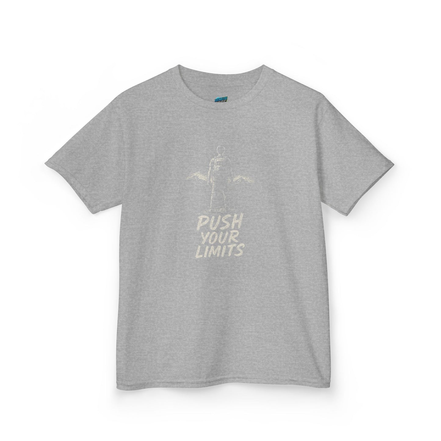 Push Your Limits Hiking Boys' Heavy Cotton T-Shirt