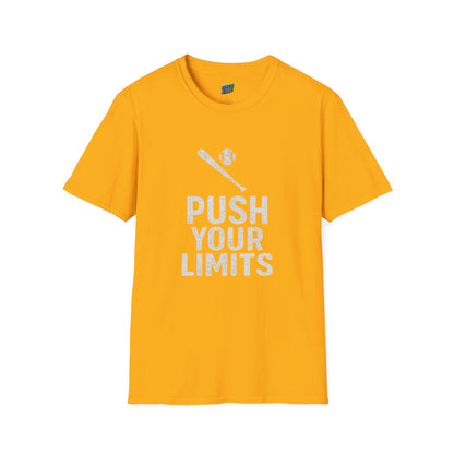 Push Your Limits Baseball Men's Basic T-Shirt