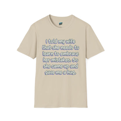 I Told My Wife... Humor Men's Basic T-Shirt