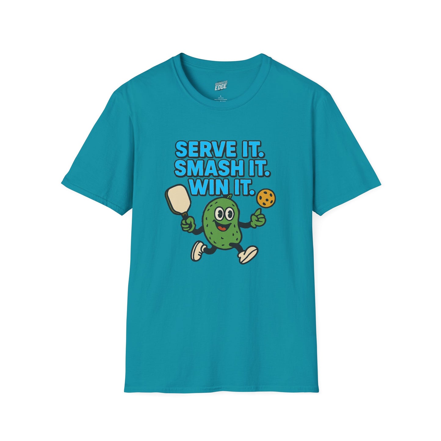 Serve it. Smash it. Win it. Pickleball Men's Basic T-Shirt