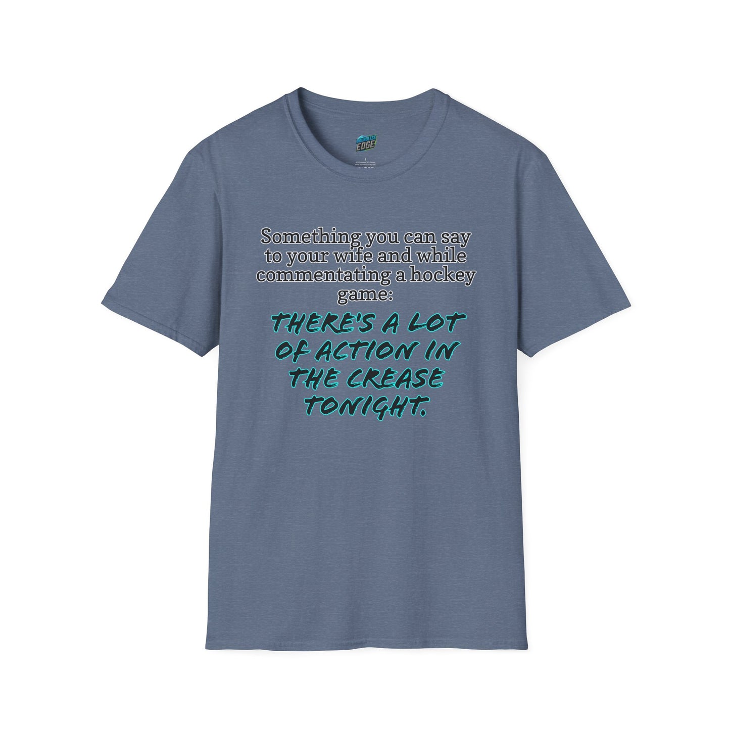 Something You Can Say... Hockey Humor Men's Basic T-Shirt