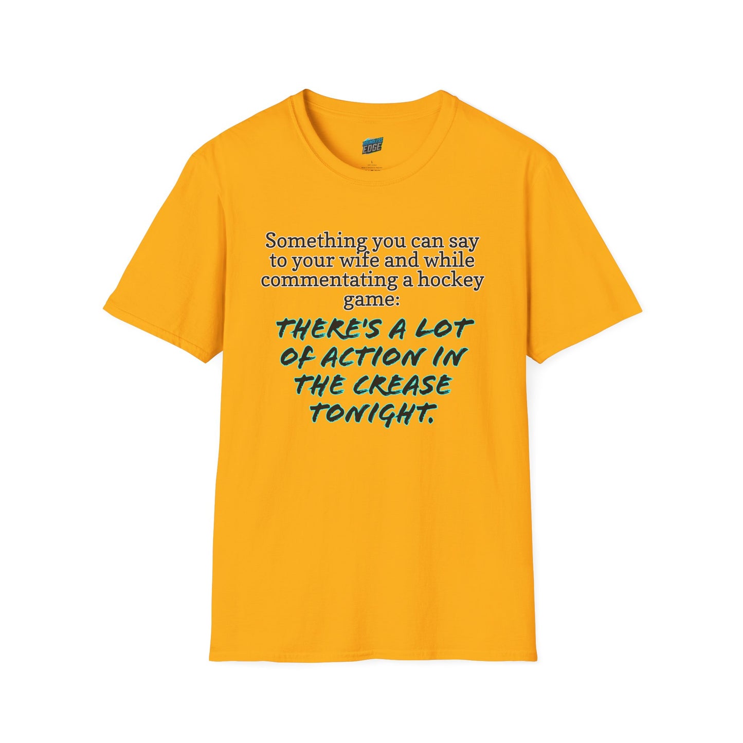 Something You Can Say... Hockey Humor Men's Basic T-Shirt
