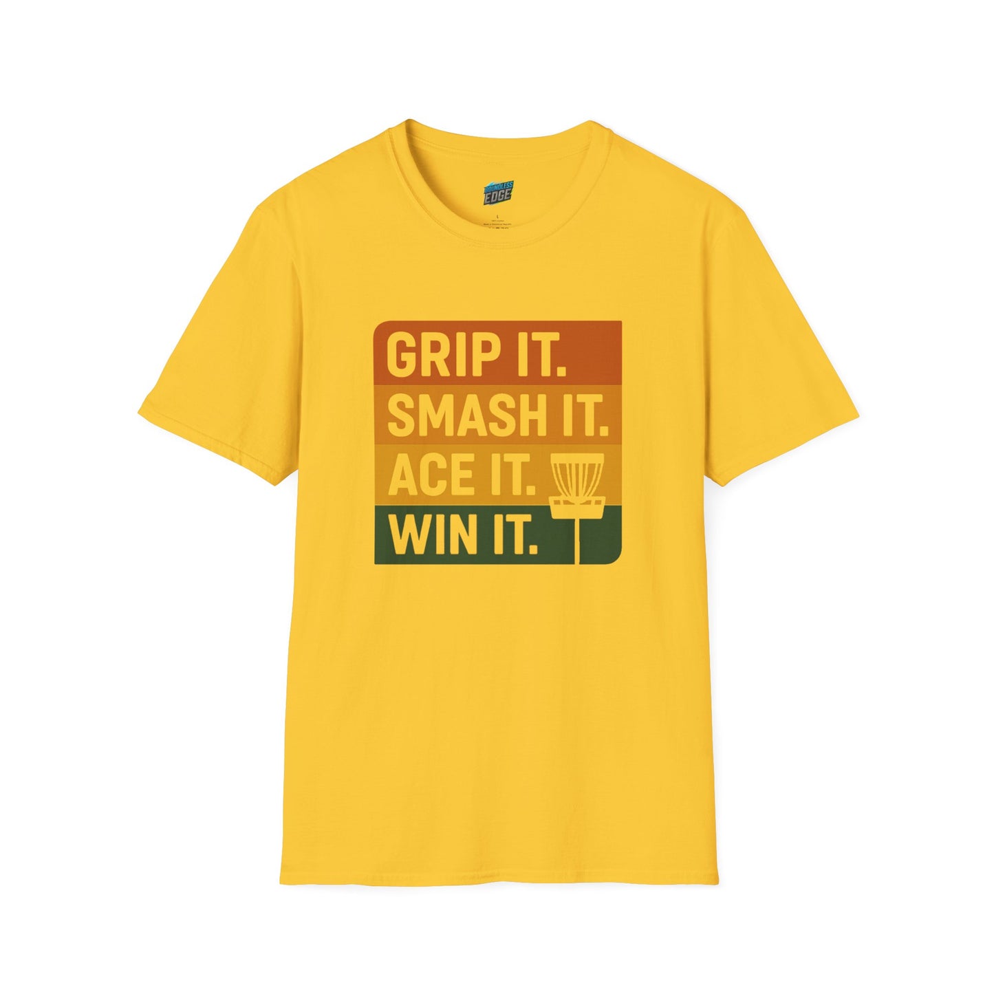 Grip it. Smash it. Ace it. Win it. Disc Golf Women's Basic T-Shirt