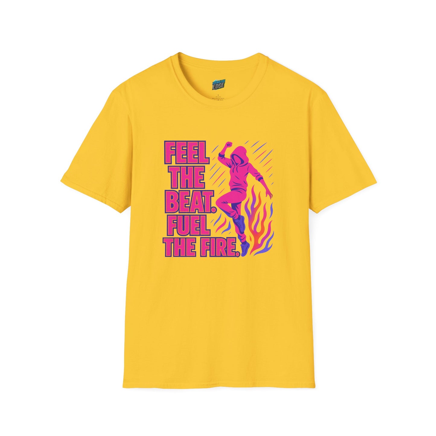 Feel the Beat. Fuel the Fire Dance Women's Basic T-Shirt