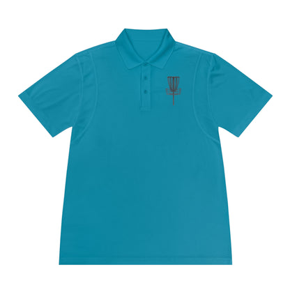 Disc Golf Men's Sport Polo Premium T-Shirt