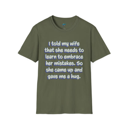 I Told My Wife... Humor Men's Basic T-Shirt
