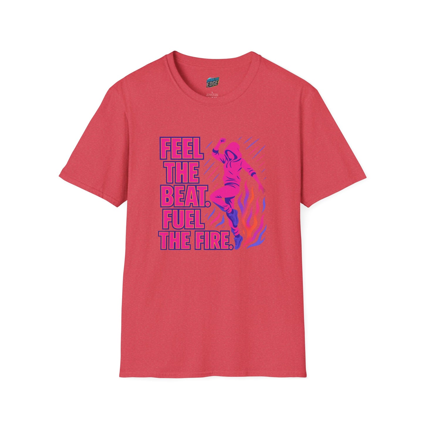 Feel the Beat. Fuel the Fire Dance Women's Basic T-Shirt