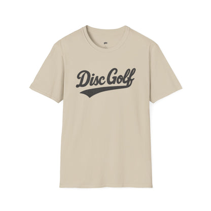 Vintage Disc Golf Logo Men's Basic T-Shirt