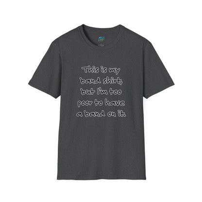 This is My Band Shirt... Humor Women's Basic T-Shirt