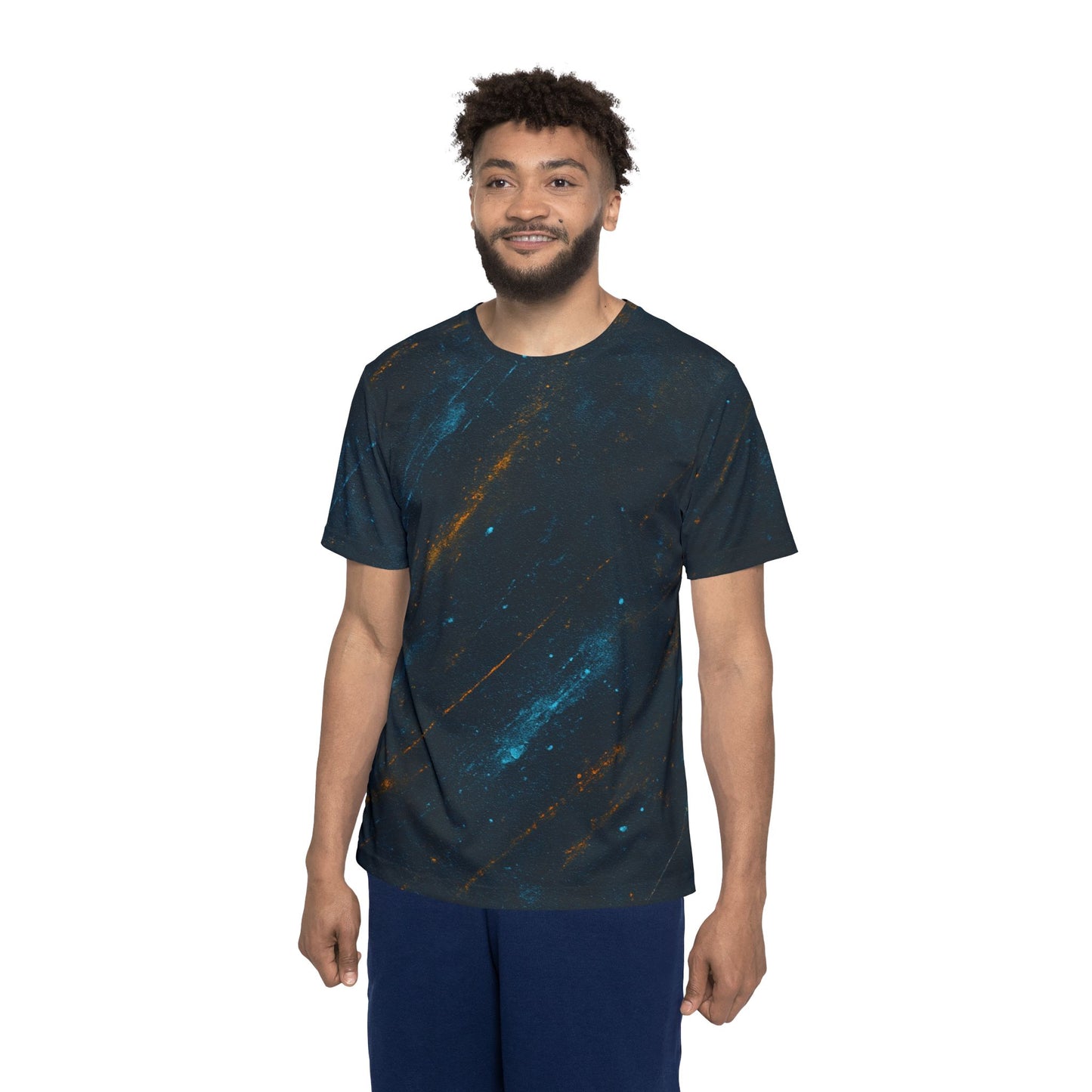 Spray Paint Design Push Your Limits Men's Jersey Premium T-Shirt
