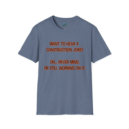 Construction Joke Mom Joke Humor Women's Basic T-Shirt