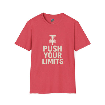Push Your Limits Disc Golf Women's Basic T-Shirt
