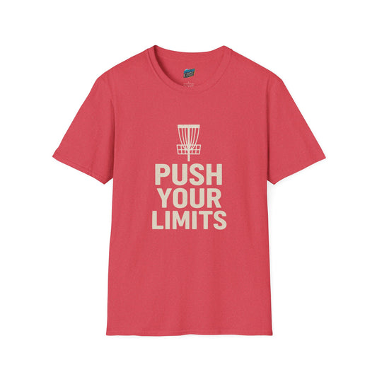 Push Your Limits Disc Golf Women's Basic T-Shirt