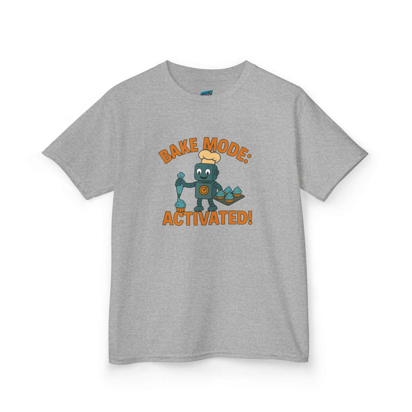 Bake Mode: Activated Playing with Danger Girls' Heavy Cotton T-Shirt