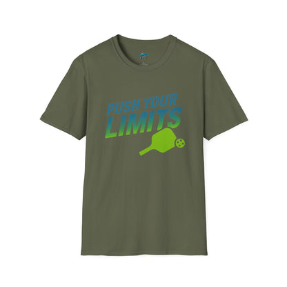 Push Your Limits Pickleball Men's Basic T-Shirt