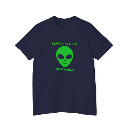 Alien Searching for a New World Humor Women's Premium T-Shirt
