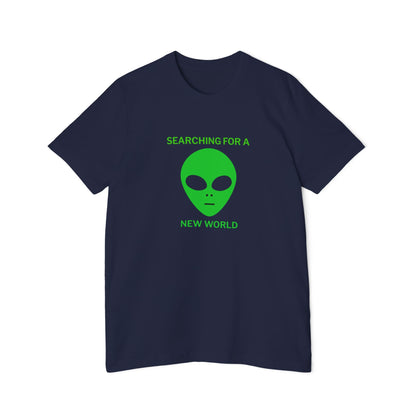 Alien Searching for a New World Humor Men's Premium T-Shirt
