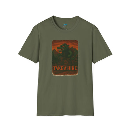 Take a Hike Gator Hiking Men's Basic T-Shirt