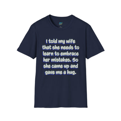 I Told My Wife... Humor Men's Basic T-Shirt