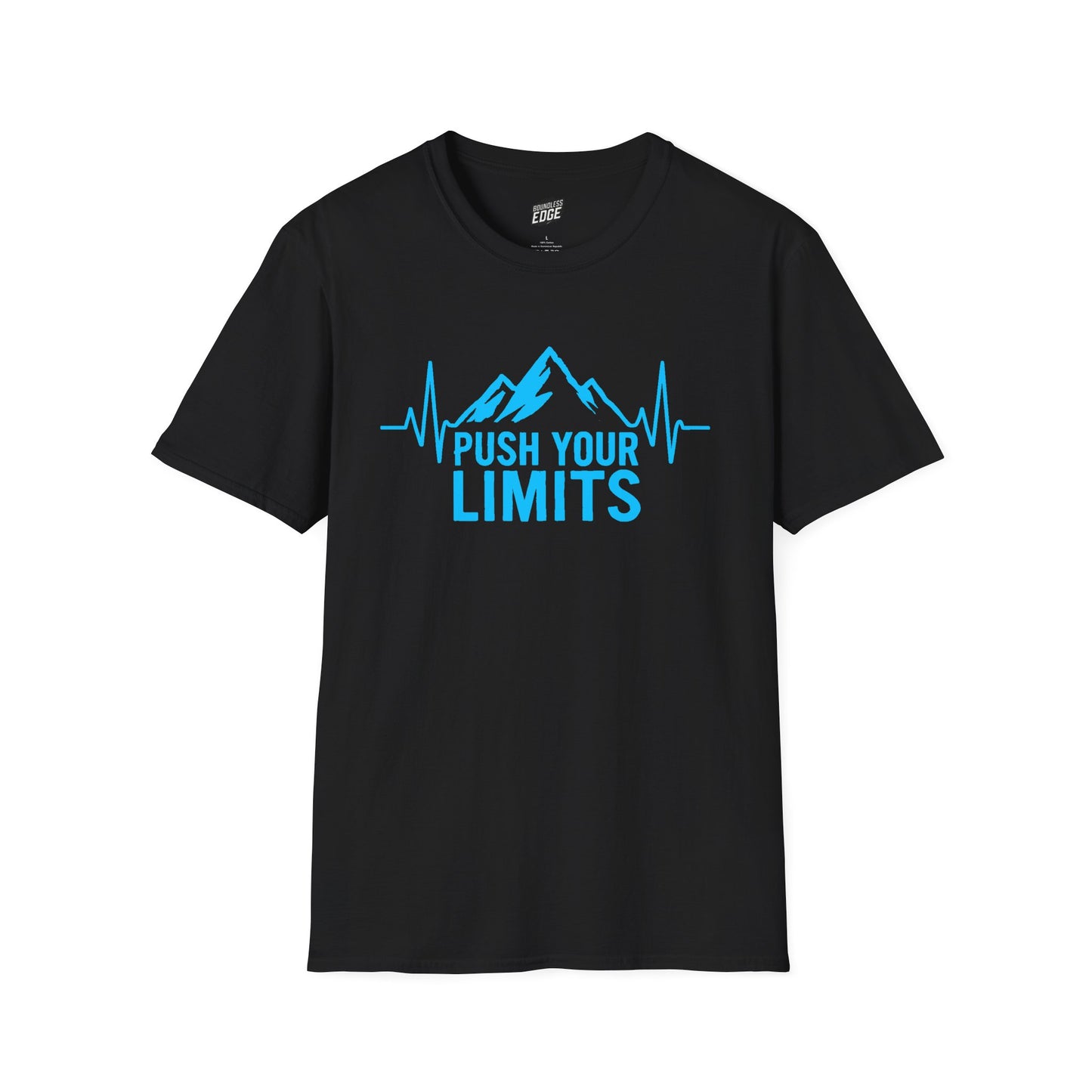 Push Your Limit's Heartbeat Hiking Men's Basic T-Shirt