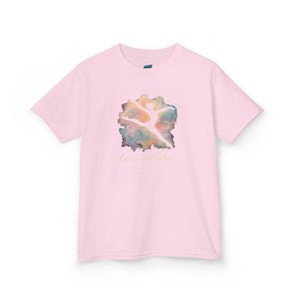 Grace in Motion Dancer Girls' Heavy Cotton T-Shirt