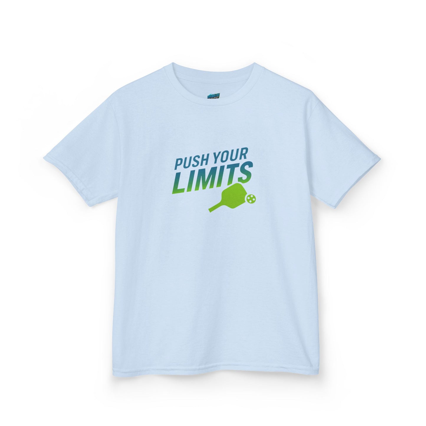 Push Your Limits Pickleball Girls' Heavy Cotton T-Shirt