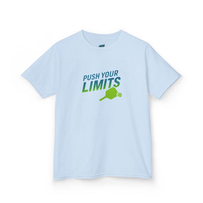 Push Your Limits Pickleball Girls' Heavy Cotton T-Shirt