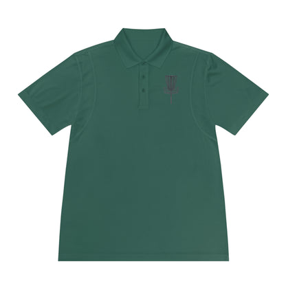 Disc Golf Men's Sport Polo Premium T-Shirt