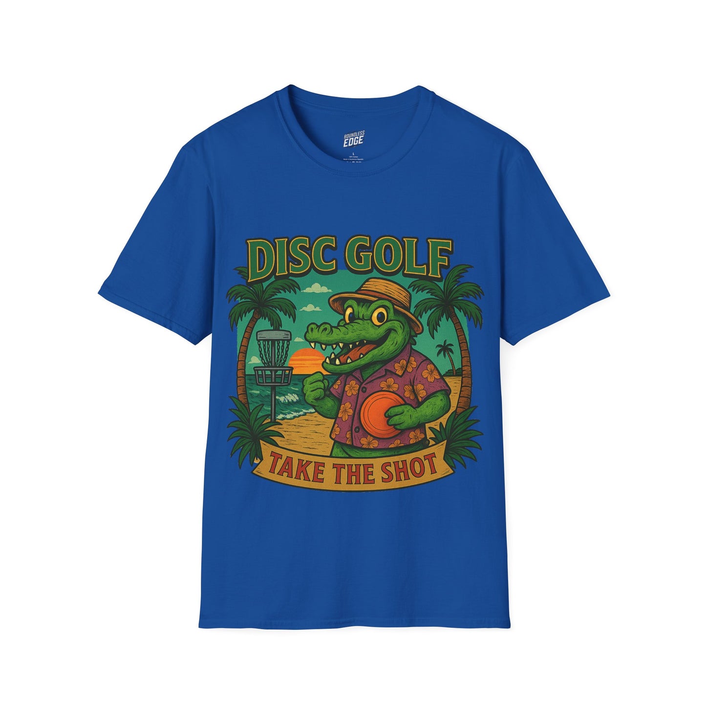 Gator Vibes Disc Golf Edition Men's Basic T-Shirt (Take the Shot)