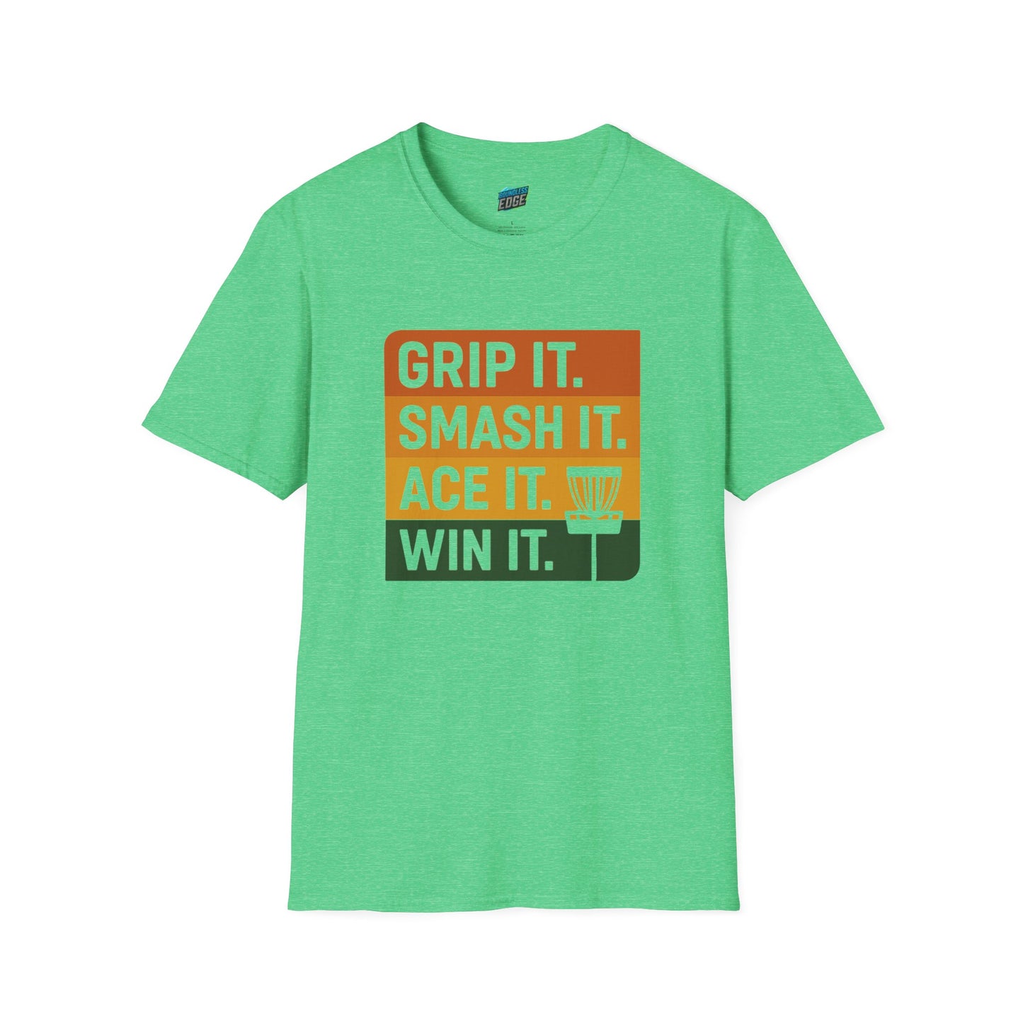 Grip it. Smash it. Ace it. Win it. Disc Golf Women's Basic T-Shirt