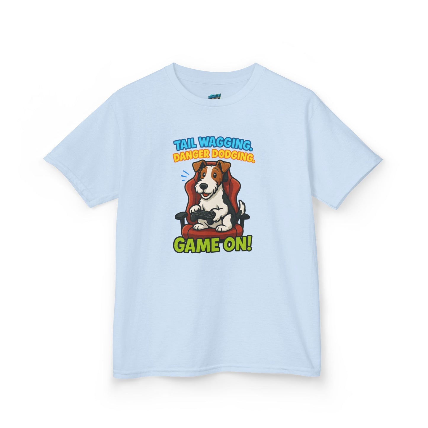 Game On... Playing with Danger Girls' Heavy Cotton T-Shirt