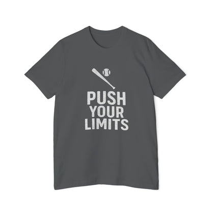 Push Your Limits – Baseball Men's Premium T-Shirt
