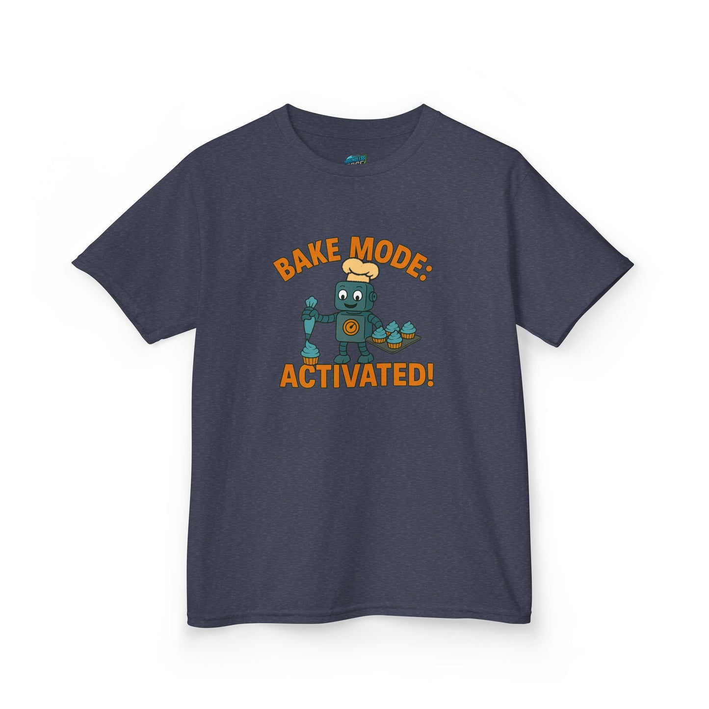 Bake Mode: Activated Playing with Danger Boys' Heavy Cotton T-Shirt