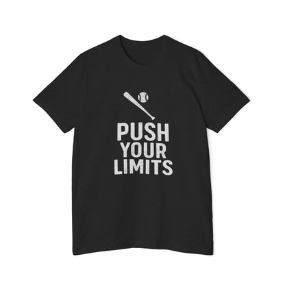 Push Your Limits – Baseball Men's Premium T-Shirt