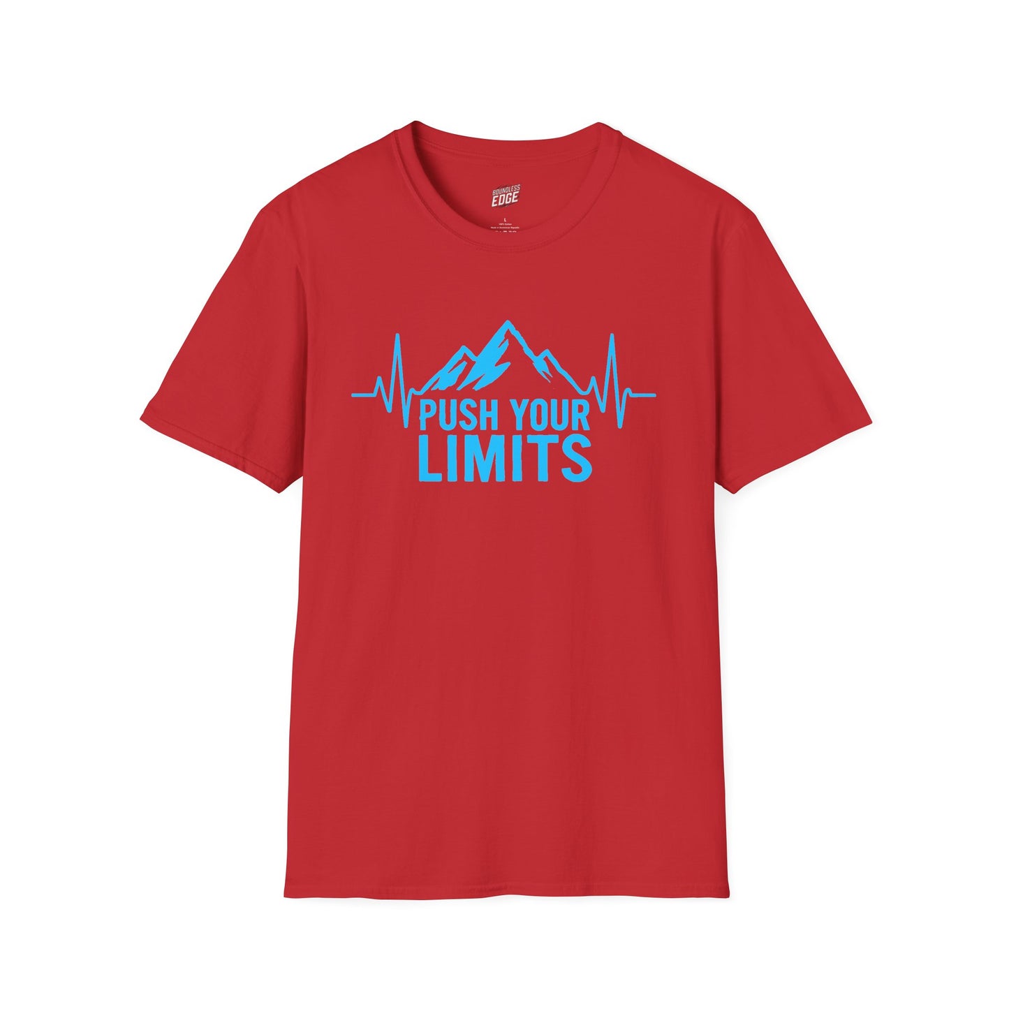 Push Your Limit's Heartbeat Hiking Men's Basic T-Shirt