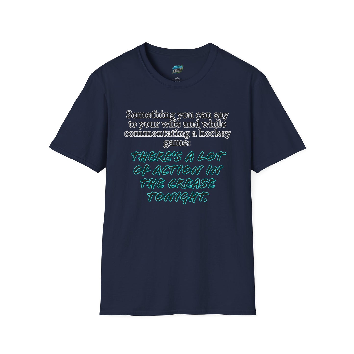 Something You Can Say... Hockey Humor Men's Basic T-Shirt