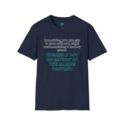 Something You Can Say... Hockey Humor Men's Basic T-Shirt