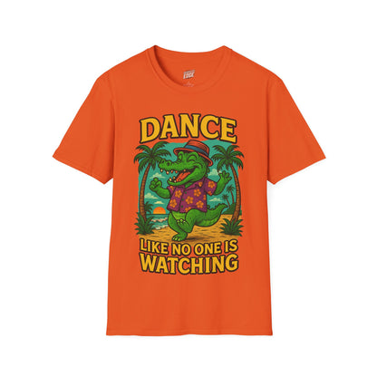 Gator Vibes Dancer Edition Women's Basic T-shirt (Dance Like No One Is Watching)