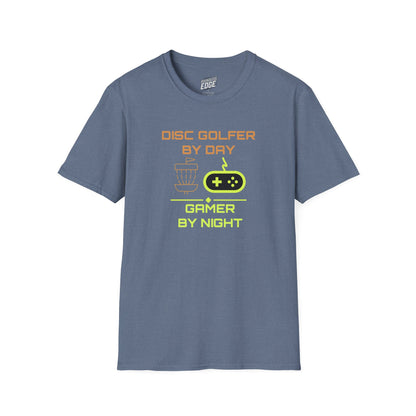 Disc Golf by Day, Gamer by Night Women's Basic T-Shirt
