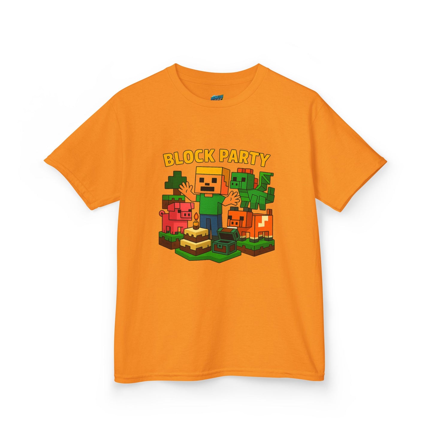 Block Party Playing with Danger Boys' Heavy Cotton T-Shirt