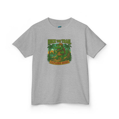 Hike the Trail Gator Hiking Boys' Heavy Cotton T-Shirt
