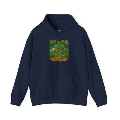 Hike the Trail – Explore More Hiking Women's Basic Heavy Blend Hoodie Sweatshirt