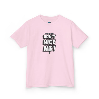 Don't Nice Me! Disc Golf Humor Girls' Heavy Cotton T-Shirt