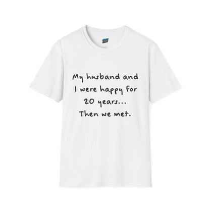 Husband Joke Wife Joke Humor Women's Basic T-Shirt