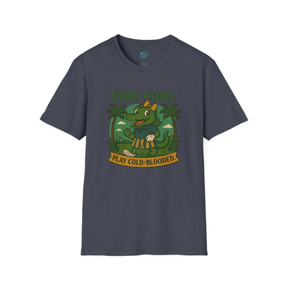 Stay Cool. Play Cold-Blooded. Gator Golf Women's Basic T-Shirt