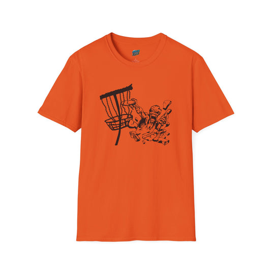Zombie Disc Golf Men's Basic Softstyle T-Shirt